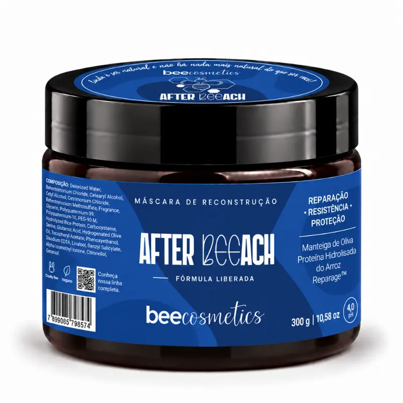 Embalagem de After BEEach, Máscara de Reconstrução
