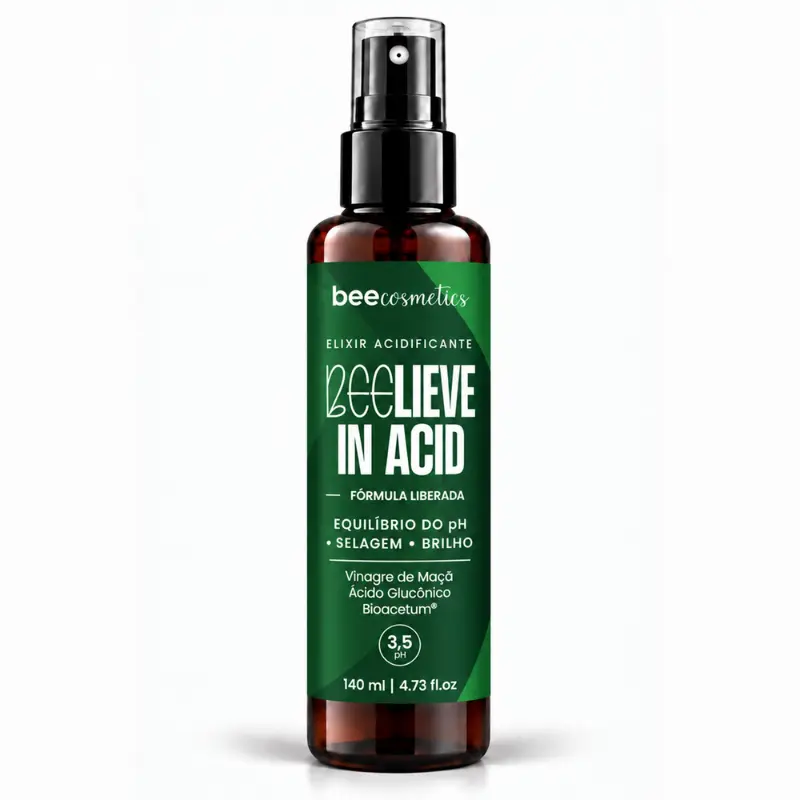 Embalagem de BEElieve in Acid, Elixir Acidificante