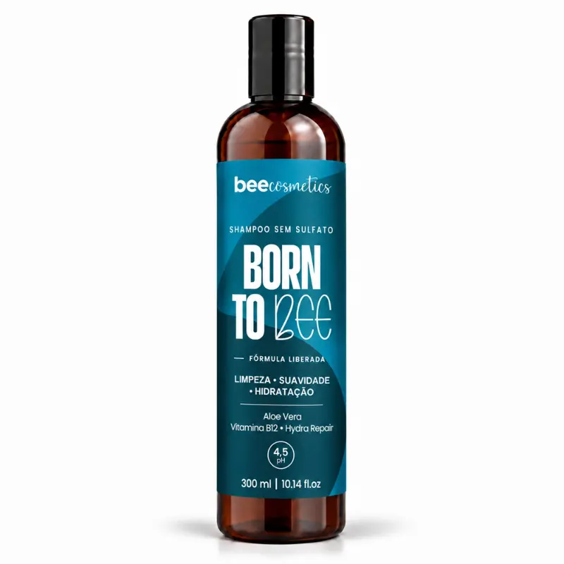 Embalagem de Born to BEE, Shampoo Sem Sulfato