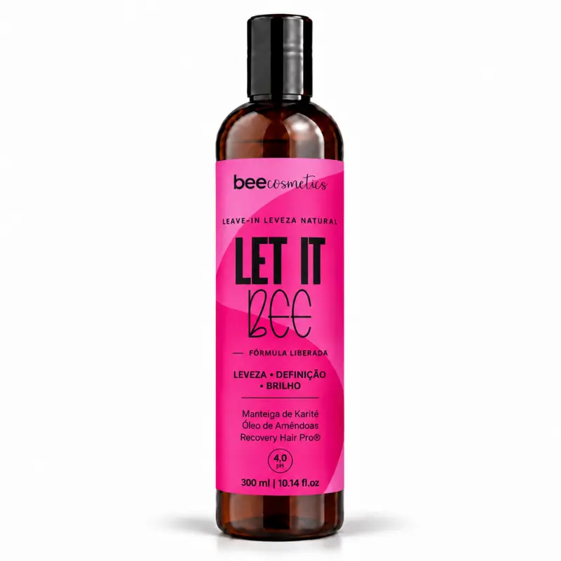 Embalagem de Let it BEE, Leave-in Leveza Natural